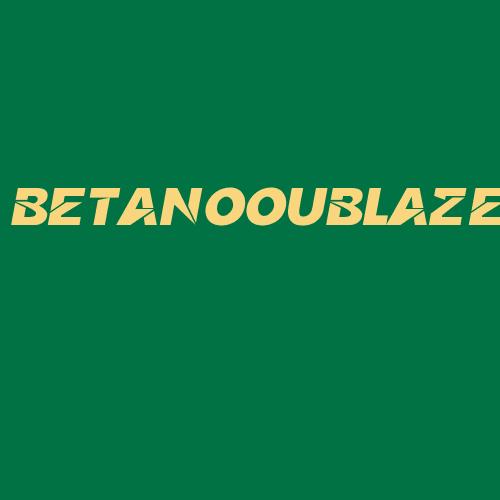 Logo da BETANOOUBLAZE